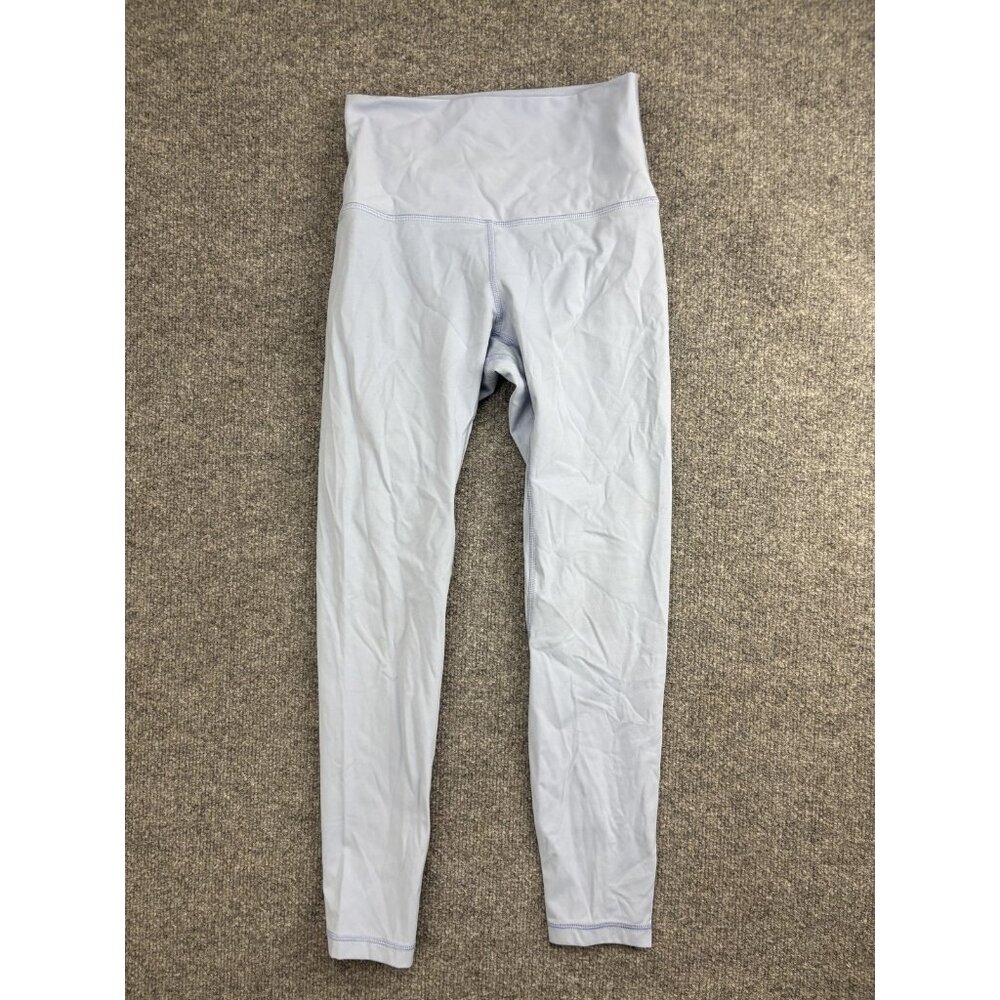 HeyNuts Leggings Womens XS Blue High Rise Ankle‎ Yoga Pants Athletic Workout Gym